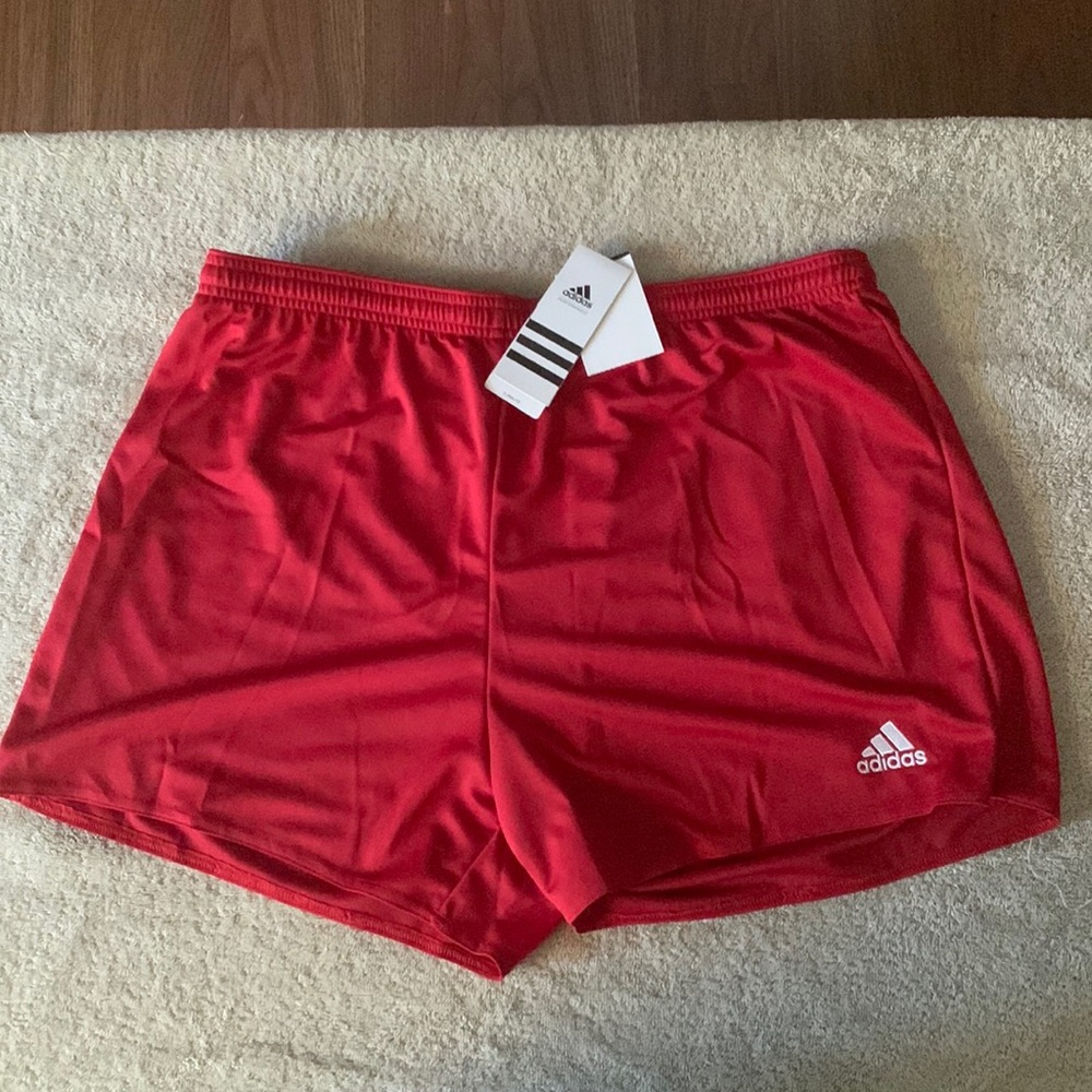 New Adidas shorts red - XL